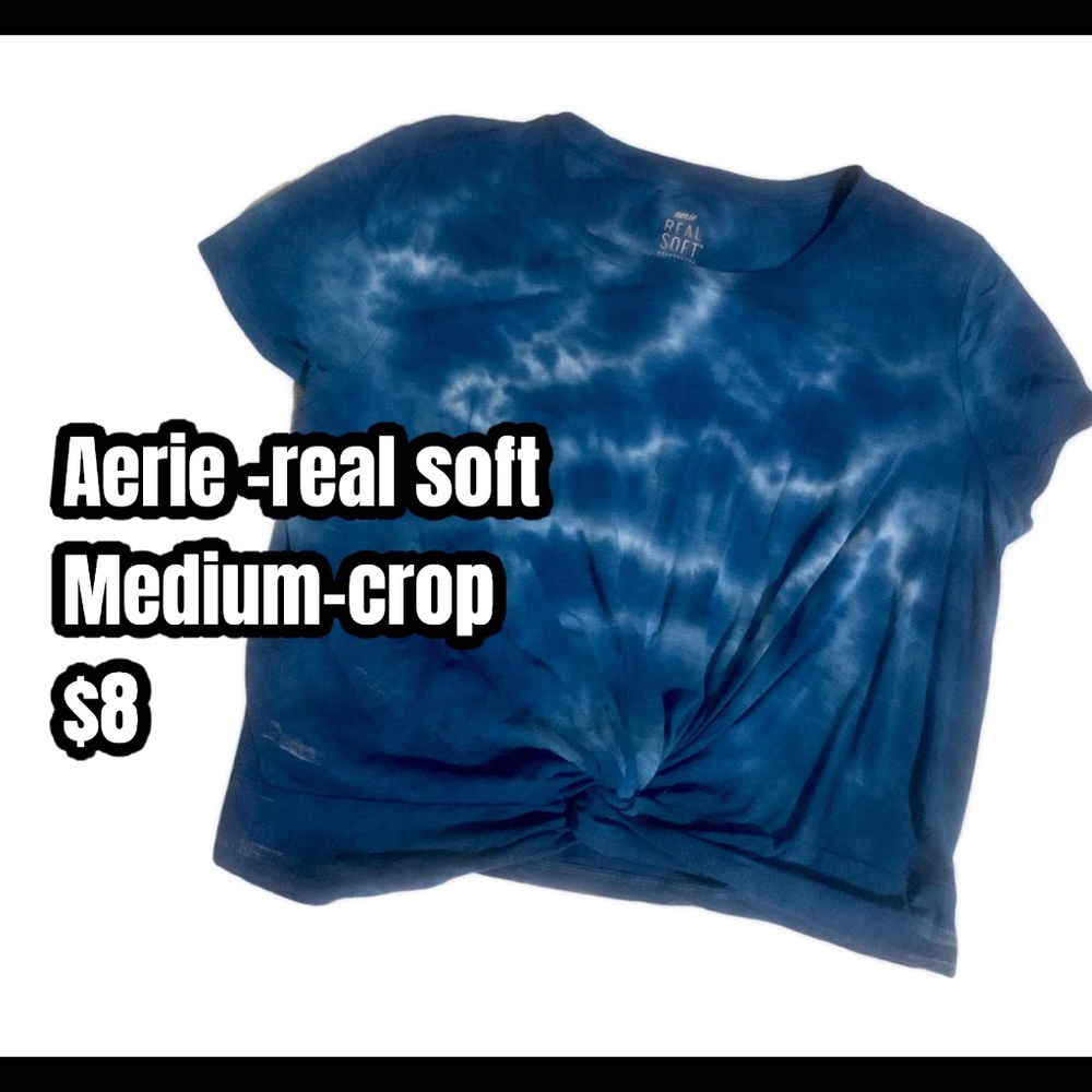 Knot front crop top